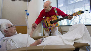 inspirational performer for cancer patient